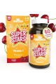 Super Stars Витамин С 160mg за деца от 4-12 години - 60 дъвчащи таблетки | Natures Aid - Великобритания