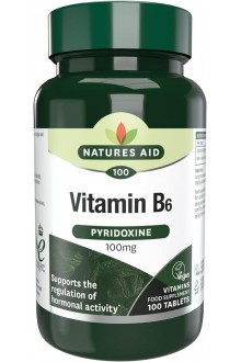 Витамин B6, 100mg - 100 таблетки