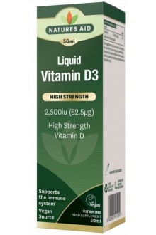 Витамин D3, 2500iu (течен) - 50ml