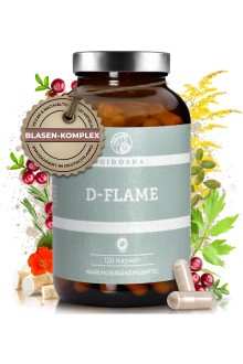D-FLAME комплекс при възпаление на пикочните пътища - 120 капсули