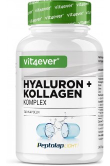 Хиалуронoва киселина + Колаген комплекс - 240 капсули | Vit4ever - Германия