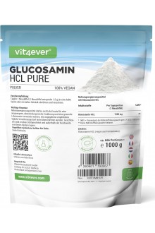 Глюкозамин хидрохлорид на прах, 1000g | Vit4ever - Германия