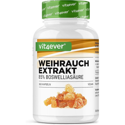 Босвелия (индийски тамян), 500mg - 365 капсули | Vit4ever - Германия