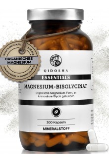 Магнезий бисглицинат 500mg - 300 капусли | QIDOSHA - Германия