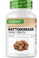 Натокиназа 100mg | 2000FU - 180 капсули | Vit4ever - Германия