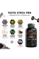 Testo Stack Pro - Формула за увеличаване на тестостерона - 180 капсули