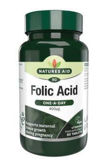 Фолиева киселина (Folic acid), 400mcg - 90 таблетки