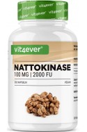 Натокиназа 100mg | 2000FU - 365 капсули | Vit4ever - Германия