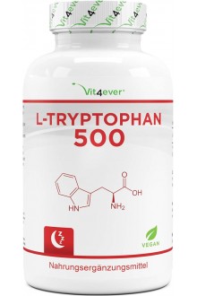 Л-Триптофан 500mg - 240 капсули | Vit4ever - Германия