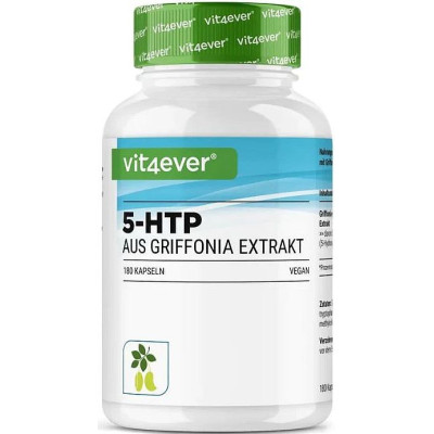 5-HTP 100mg - екстракт от семена на Грифония - 240 капсули