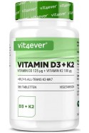 Витамин Д3 5000 IU + Витамин К2 100 mcg - 365 ДЕПО таблетки | Vit4ever - Германия
