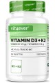 Витамин Д 5.000 I.E. + Витамин К2 100 mcg - 365 таблетки | Vit4ever - Германия