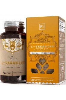 Л-Теанин (екстракт от зелен чай), 150mg - 90 капсули | Focus Supplements - UK