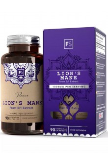 Херициум лъвска грива 500mg (5:1 екстракт) - 90 капсули | Focus Supplements - UK