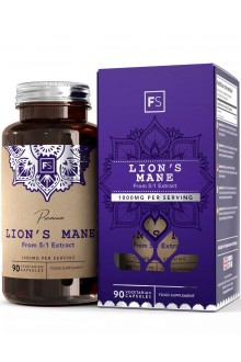 Херициум лъвска грива 500mg (5:1 екстракт) - 90 капсули | Focus Supplements - UK