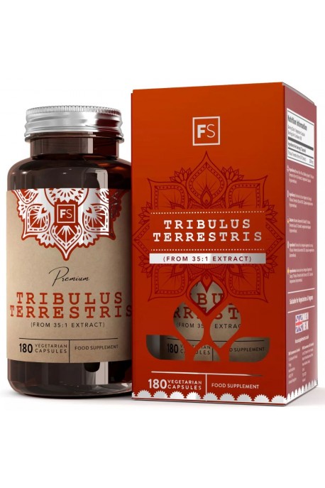 Трибулус терестрис (екстракт от бабини зъби) 2500mg - 180 капсули | Focus Supplements - UK