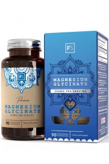 Магнезий бисглицинат 125mg - 90 капсули | Focus Supplements - Великобритания