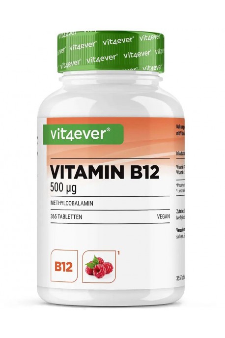 Витамин Б-12 500mcg метилкобаламин - 365 таблетки