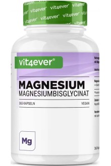 Магнезиев бисглицинат 775mg - 365 капсули | Vit4ever