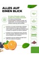 Екстракт от гроздови семки OPC + витамин C на прах, 300gr | Vit4ever - Германия
