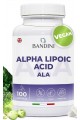 Aлфа-липоева киселина (ALA R-форма) 200mg - 100 капсули | Bandini Pharma - Италия