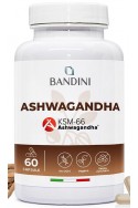 Ашваганда (KSM-66) 500mg - 60 капсули | Bandini Pharma - Италия