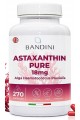 Астаксантин 18mg - 270 капсули | Bandini Pharma - Италия