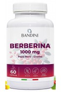 Берберин 1000mg с хром и пиперин - 60 капсули | Bandini Pharma - Италия