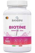 Биотин, селен и цинк - 365 таблетки | Bandini Pharma - Италия