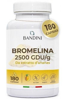 Бромелаин 500mg (5000 GDU/g) - 200 таблетки | Bandini Pharma - Италия