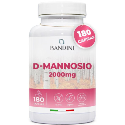 Д-маноза 667mg - 180 капсули | Bandini Pharma - Италия