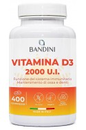 Витамин Д3 2000IU - 400 таблетки | Bandini Pharma - Италия