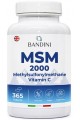MSM 1000mg с витамин C - 365 таблетки | Bandini Pharma - Италия