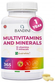 Комплекс мултивитамини и минерали - 365 таблетки | Bandini Pharma - Италия