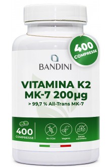 Витамин К2 (МК-7) 200mcg - 400 таблетки Bandini Pharma