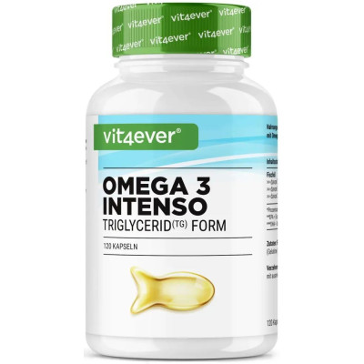 Омега-3 Интенсо 300mg DHA / 400mg EPA - 120 капсули