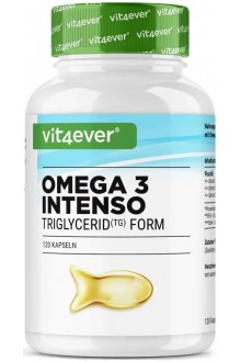 Омега-3 Интенсо 300mg DHA / 400mg EPA - 120 капсули