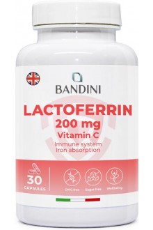 Лактоферин 200mg - 30 капсули | Bandini Pharma - Италия