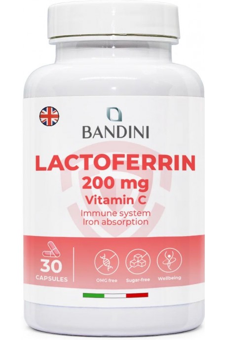 Лактоферин 200mg - 30 капсули | Bandini Pharma - Италия