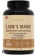 Херициум / Лъвска грива (екстракт 25:1) 2000mg с пиперин - 365 таблетки | Bandini Pharma - Италия