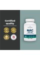 N-ацетил L-цистеин (NAC) 600mg - 90 таблетки | Bandini Pharma - Италия