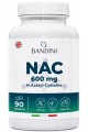 N-ацетил L-цистеин (NAC) 600mg - 90 таблетки | Bandini Pharma - Италия