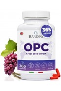 OPC екстракт от гроздови семки с Витамин C - 365 капсули | Bandini Pharma - Италия