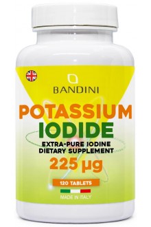 Калиев йодид 225mcg - 120 таблетки | Bandini Pharma - Италия