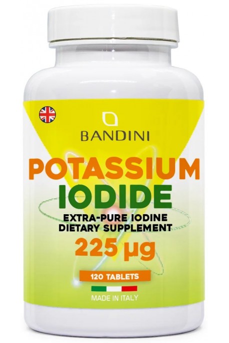 Калиев йодид 225mcg - 120 таблетки | Bandini Pharma - Италия