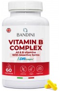 Витамин Б копмлекс / B complex - 60 капсули | Bandini Pharma - Италия