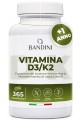 Витамин Д3 + К2 - 365 таблетки | Bandini Pharma - Италия
