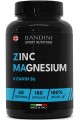ZMA - Цинк, Магнезий и витамин Б6 - 180 капсули | Bandini Pharma - Италия