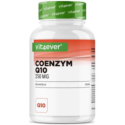 Coenzyme Q10 / Коензим Q10 250mg - 180 капсули | Vit4ever - Германия