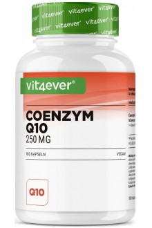 Coenzyme Q10 / Коензим Q10 250mg - 180 капсули | Vit4ever - Германия
